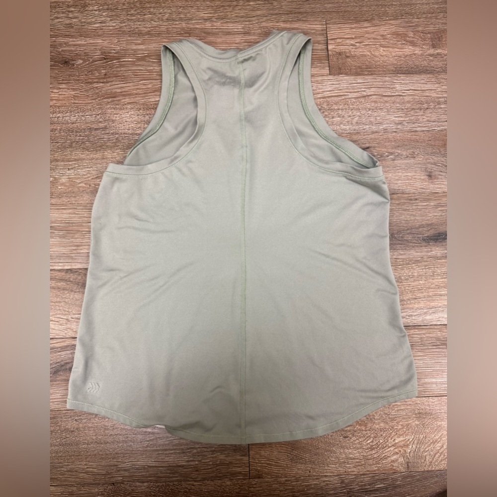 Women's Sleeveless Tank Top in Sage Green Size M - Picture 2 of 5
